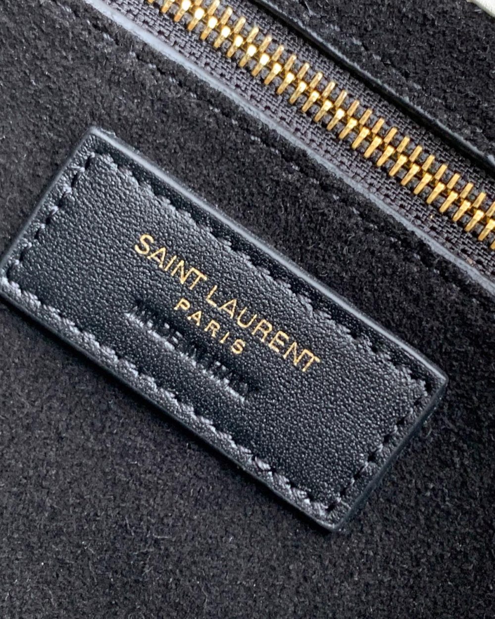 [REP 1:1] Saint Laurent LE 5 À 7 Hobo Bag White Material For Women 9in/23cm YSL 6572282R20W9207