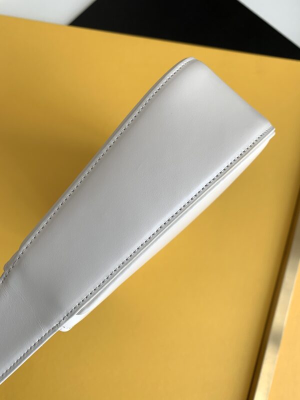 [REP 1:1] Saint Laurent LE 5 À 7 Hobo Bag White Material For Women 9in/23cm YSL 6572282R20W9207