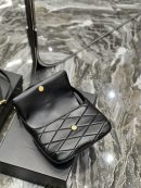 [REP 1:1] Saint Laurent Le 57 Hobo Shoulder Bag Black For Women, Women's Bags 9.8in/25cm YSL 698567AAAO01000