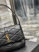 [REP 1:1] Saint Laurent Le 57 Hobo Shoulder Bag Black For Women, Women's Bags 9.8in/25cm YSL 698567AAAO01000