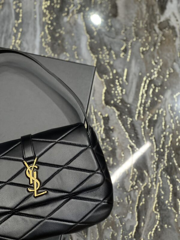 [REP 1:1] Saint Laurent Le 57 Hobo Shoulder Bag Black For Women, Women's Bags 9.8in/25cm YSL 698567AAAO01000