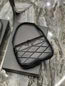 [REP 1:1] Saint Laurent Le 57 Hobo Shoulder Bag Black For Women, Women's Bags 9.8in/25cm YSL 698567AAAO01000