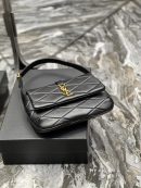 [REP 1:1] Saint Laurent Le 57 Hobo Shoulder Bag Black For Women, Women's Bags 9.8in/25cm YSL 698567AAAO01000