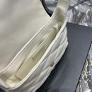 [REP 1:1] Saint Laurent Le 57 Hobo Shoulder Bag White For Women, Women's Bags 9.8in/25cm YSL 698567AAAO09207