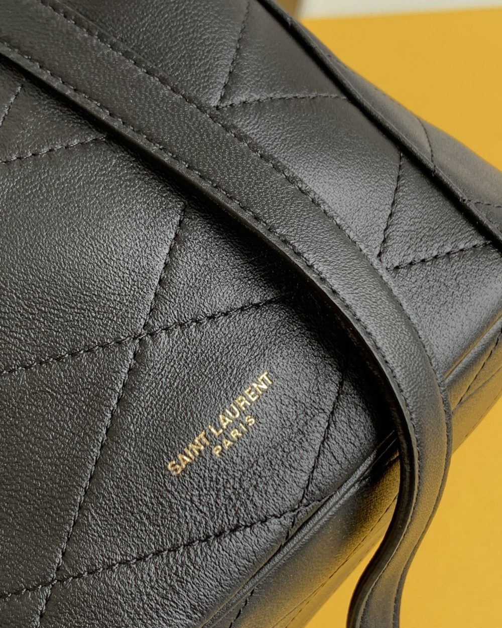 [REP 1:1] Saint Laurent Le Maillon Hook Bucket Bag Black For Women, Women's Bags 10.6in/27cm YSL 686310AAAJK1000