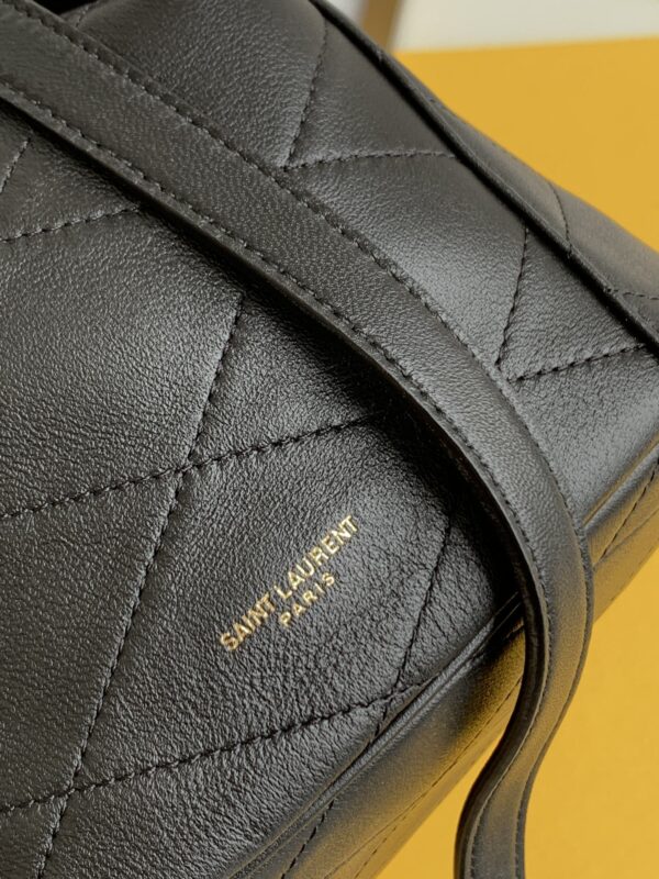 [REP 1:1] Saint Laurent Le Maillon Hook Bucket Bag Black For Women, Women's Bags 10.6in/27cm YSL 686310AAAJK1000