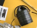 [REP 1:1] Saint Laurent Le Maillon Hook Bucket Bag Black For Women, Women's Bags 10.6in/27cm YSL