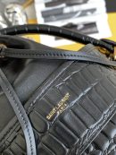 [REP 1:1] Saint Laurent Le Maillon Hook Bucket Bag Black For Women, Women's Bags 10.6in/27cm YSL