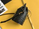 [REP 1:1] Saint Laurent Le Maillon Hook Bucket Bag Black For Women, Women's Bags 10.6in/27cm YSL