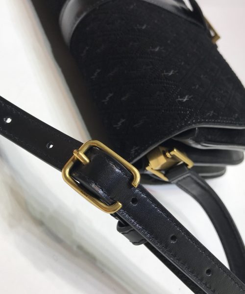 [REP 1:1] Saint Laurent Le Monogramme Small Satchel In Monogram Canvas And Smooth Black For Women 9in/23cm YSL