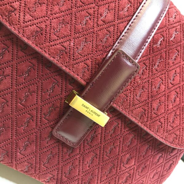 [REP 1:1] Saint Laurent Le Monogramme Small Satchel In Monogram Canvas And Smooth Bungurdy For Women 9in/23cm YSL