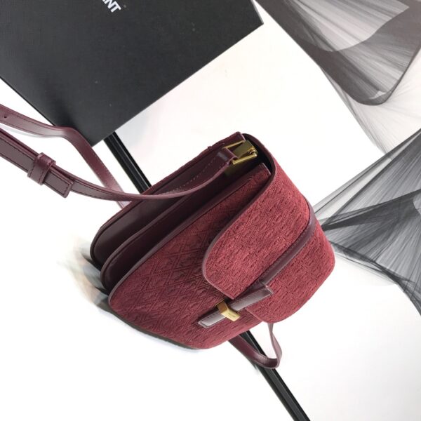 [REP 1:1] Saint Laurent Le Monogramme Small Satchel In Monogram Canvas And Smooth Bungurdy For Women 9in/23cm YSL