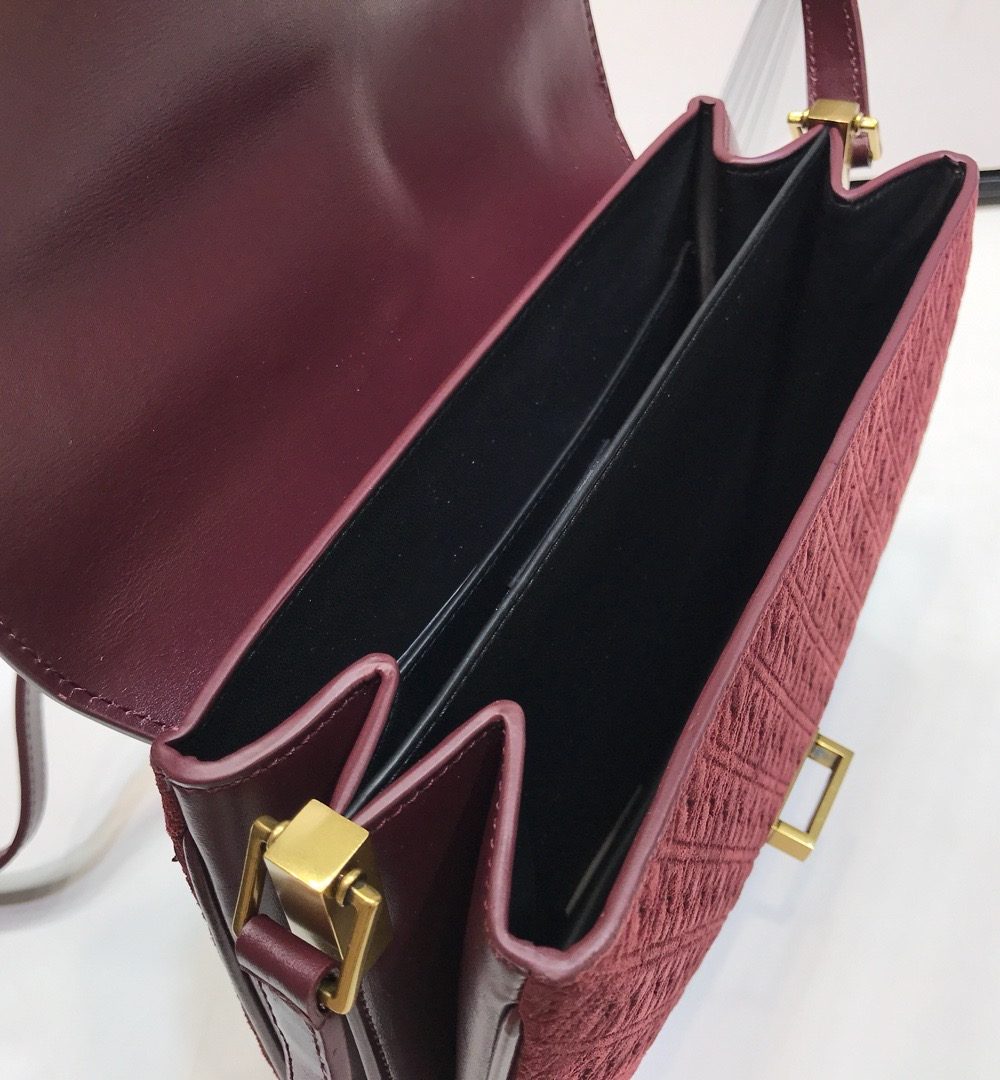 [REP 1:1] Saint Laurent Le Monogramme Small Satchel In Monogram Canvas And Smooth Bungurdy For Women 9in/23cm YSL