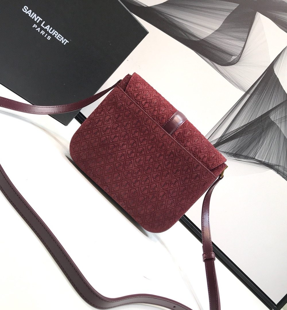 [REP 1:1] Saint Laurent Le Monogramme Small Satchel In Monogram Canvas And Smooth Bungurdy For Women 9in/23cm YSL