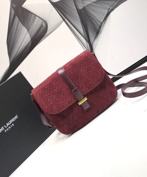 [REP 1:1] Saint Laurent Le Monogramme Small Satchel In Monogram Canvas And Smooth Bungurdy For Women 9in/23cm YSL