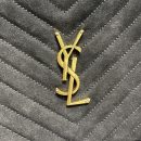 [REP 1:1] Saint Laurent Lou Camera Bag Black With Gold Hardware For Women 9in/23cm YSL 612544C4BW71000