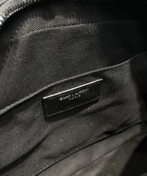 [REP 1:1] Saint Laurent Lou Camera Bag Black With Metal Hardware For Women 9in/23cm YSL 612544DV7081000