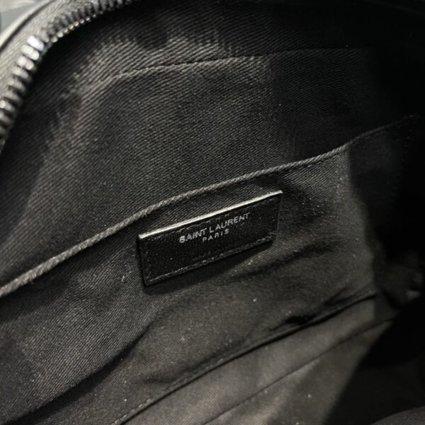 [REP 1:1] Saint Laurent Lou Camera Bag Black With Metal Hardware For Women 9in/23cm YSL 612544DV7081000