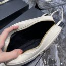 [REP 1:1] Saint Laurent Lou Camera Bag White With Gold Toned Hardware For Women 9in/23cm YSL 612544DV7079207