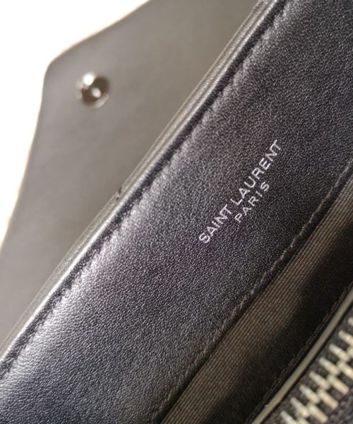 [REP 1:1] Saint Laurent Lou Lou Medium Chain Bag Black For Women 12.6in/32cm YSL 574946DV7281000