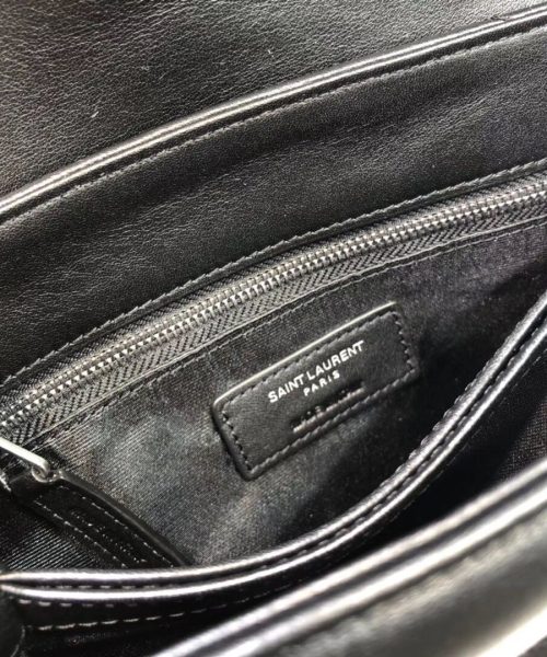 [REP 1:1] Saint Laurent Loulou Mini Shoulder Bag Black For Women 7in/18cm YSL