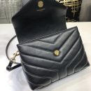 [REP 1:1] Saint Laurent Loulou Mini Shoulder Bag Black For Women 7in/18cm YSL