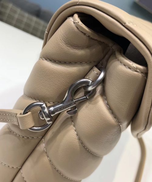 [REP 1:1] Saint Laurent Loulou Mini Shoulder Bag White For Women 7in/18cm YSL