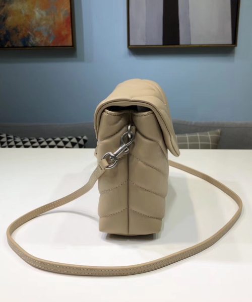 [REP 1:1] Saint Laurent Loulou Mini Shoulder Bag White For Women 7in/18cm YSL