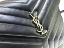 [REP 1:1] Saint Laurent Loulou Small Chain Bag In Matelassé "Y" Black For Women 9.8in/23cm YSL  494699DV7261000