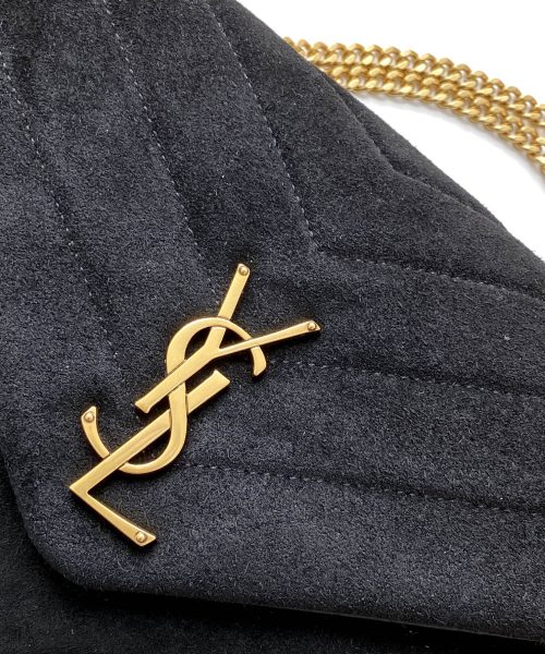 [REP 1:1] Saint Laurent Loulou Small Chain Bag In "Y" Black With Gold Hardware For Women 9.8in/23cm YSL 4946991U8671000