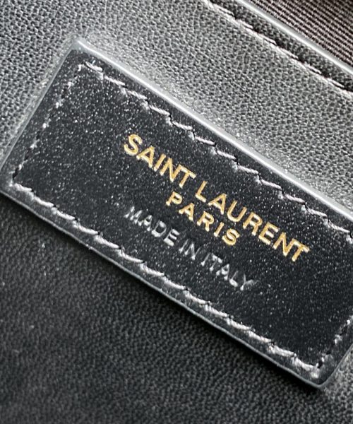 [REP 1:1] Saint Laurent Loulou Small Chain Bag In "Y" Black With Gold Hardware For Women 9.8in/23cm YSL 4946991U8671000