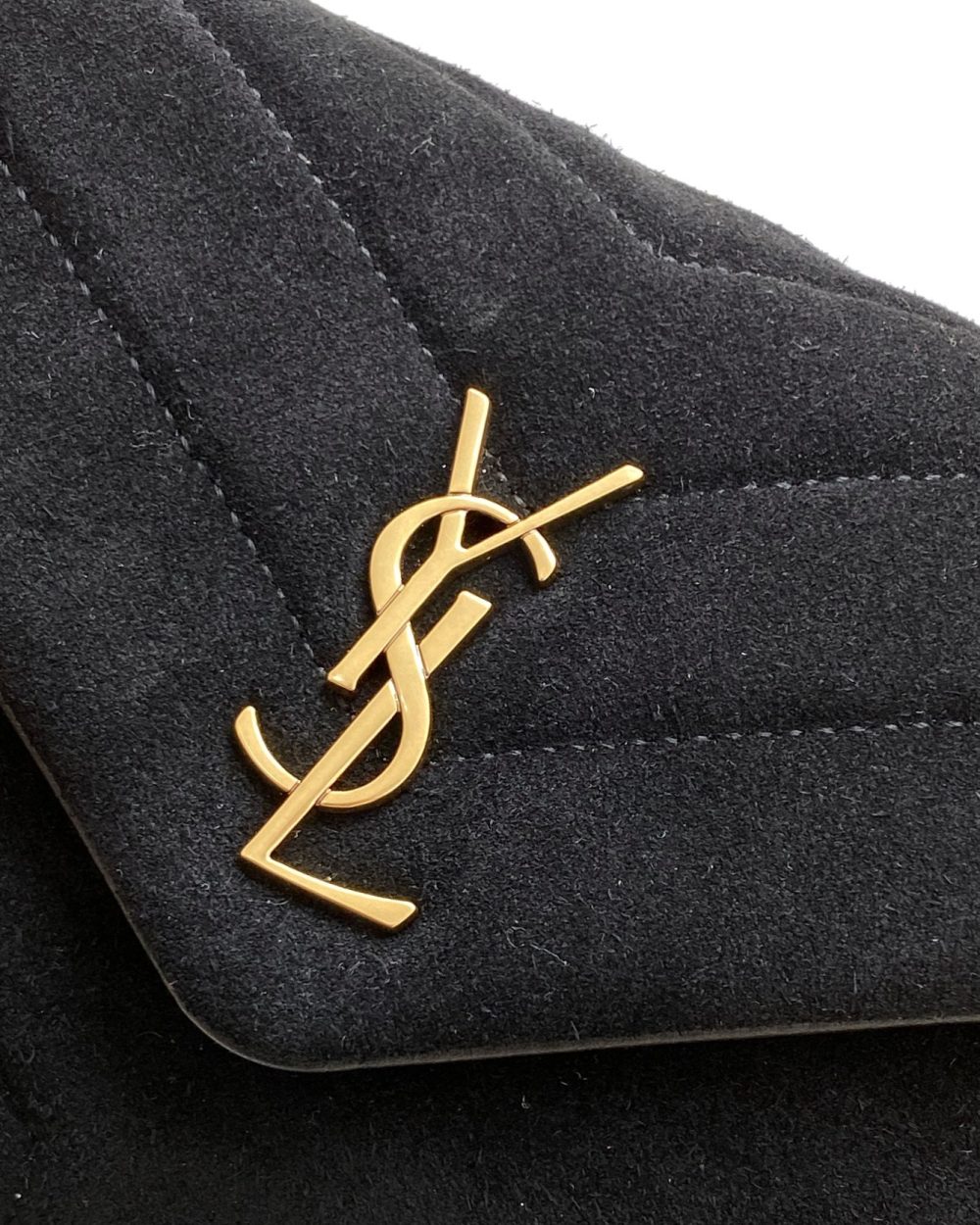 [REP 1:1] Saint Laurent Loulou Toy Strap Bag With Gold Hardware For Women 7.8in/20cm YSL 6784011U8271000