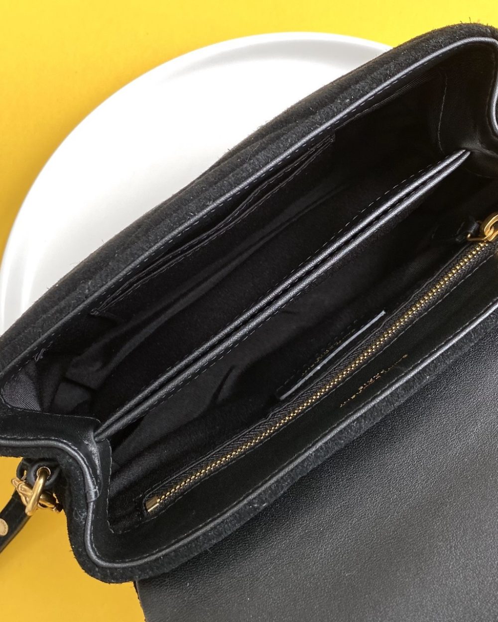 [REP 1:1] Saint Laurent Loulou Toy Strap Bag With Gold Hardware For Women 7.8in/20cm YSL 6784011U8271000