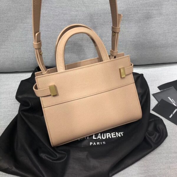 [REP 1:1] Saint Laurent Manhattan Nano Shopping Bag In Box Beige For Women 8.2in/21cm YSL