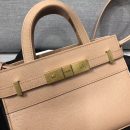 [REP 1:1] Saint Laurent Manhattan Nano Shopping Bag In Box Beige For Women 8.2in/21cm YSL