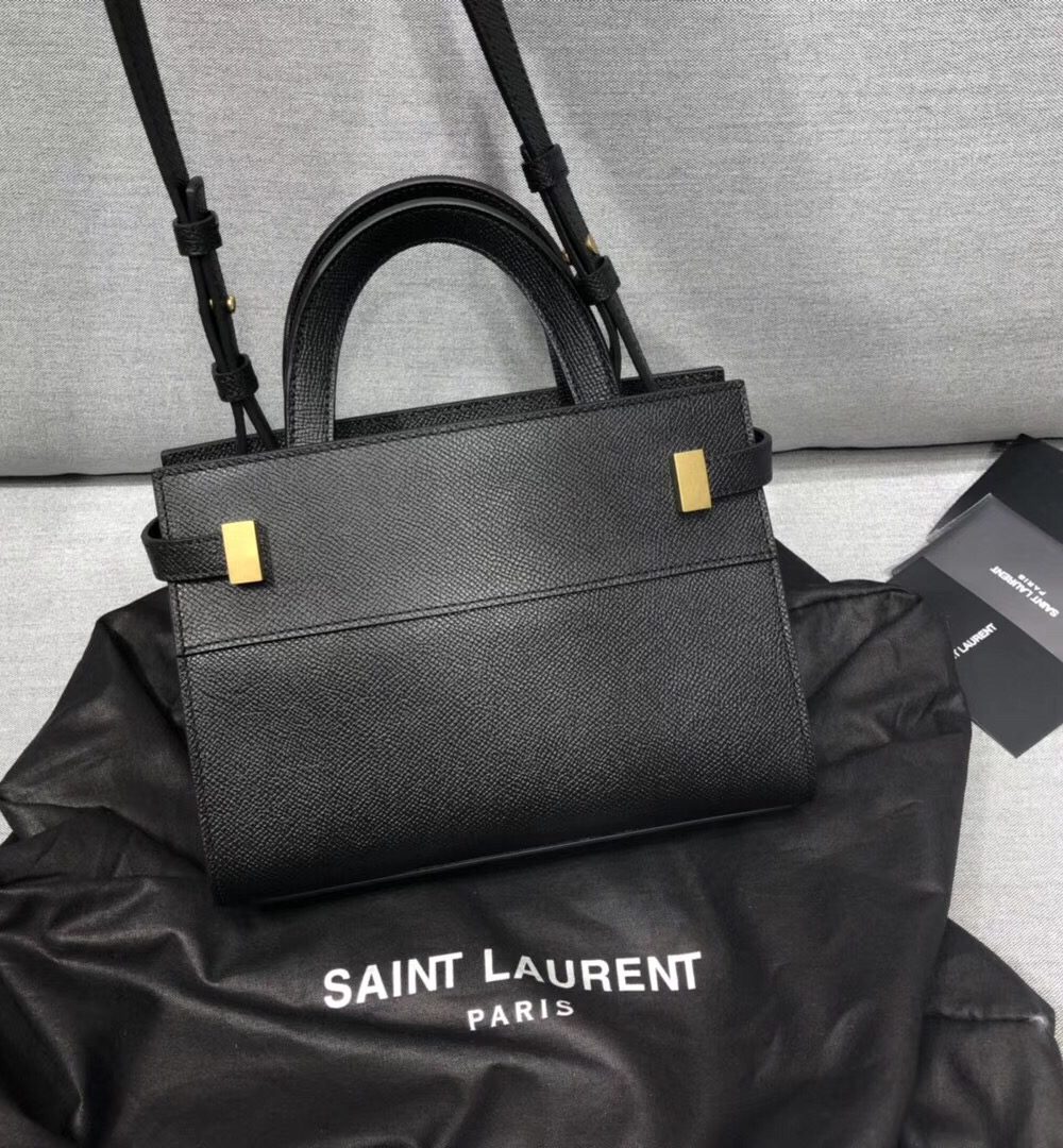 [REP 1:1] Saint Laurent Manhattan Nano Shopping Bag In Box Black For Women 8.2in/21cm YSL 5937410SX0W1000