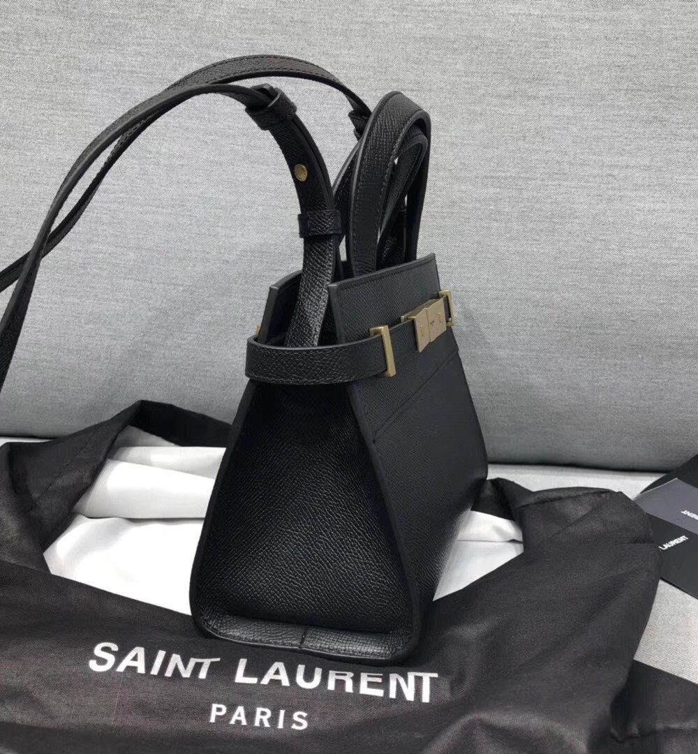 [REP 1:1] Saint Laurent Manhattan Nano Shopping Bag In Box Black For Women 8.2in/21cm YSL 5937410SX0W1000