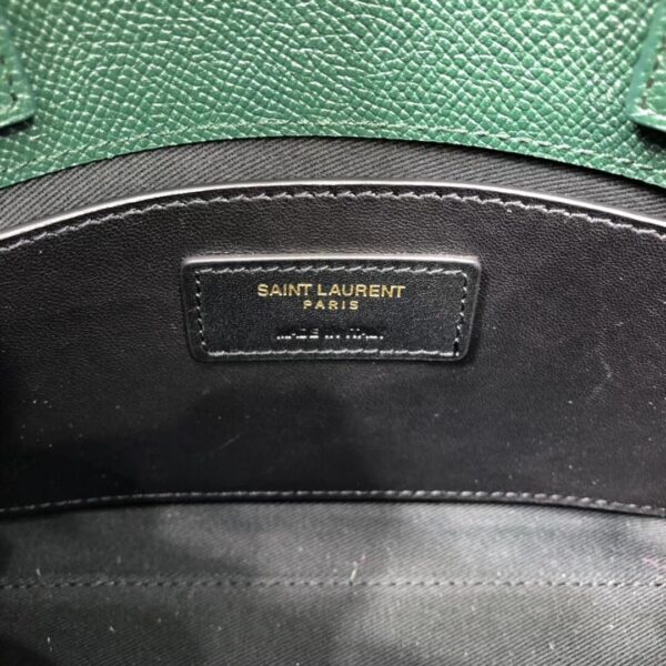 [REP 1:1] Saint Laurent Manhattan Nano Shopping Bag In Box Green For Women 8.2in/21cm YSL
