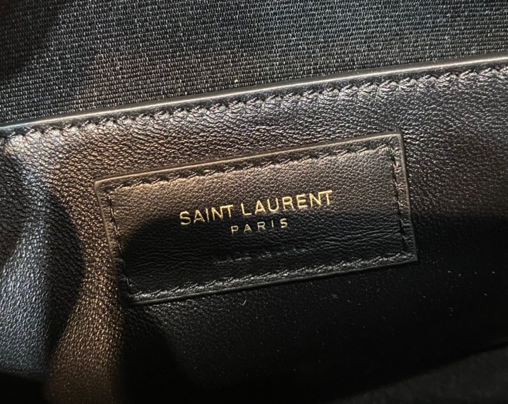 [REP 1:1] Saint Laurent Manhattan Shoulder Bag Black For Women 11.4in/29cm YSL 5792710SX0W1000