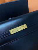 [REP 1:1] Saint Laurent Manhattan Shoulder Bag Black For Women 11.4in/29cm YSL 5792710SX0W1000
