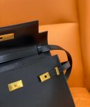 [REP 1:1] Saint Laurent Manhattan Shoulder Bag Black For Women 11.4in/29cm YSL 5792710SX0W1000