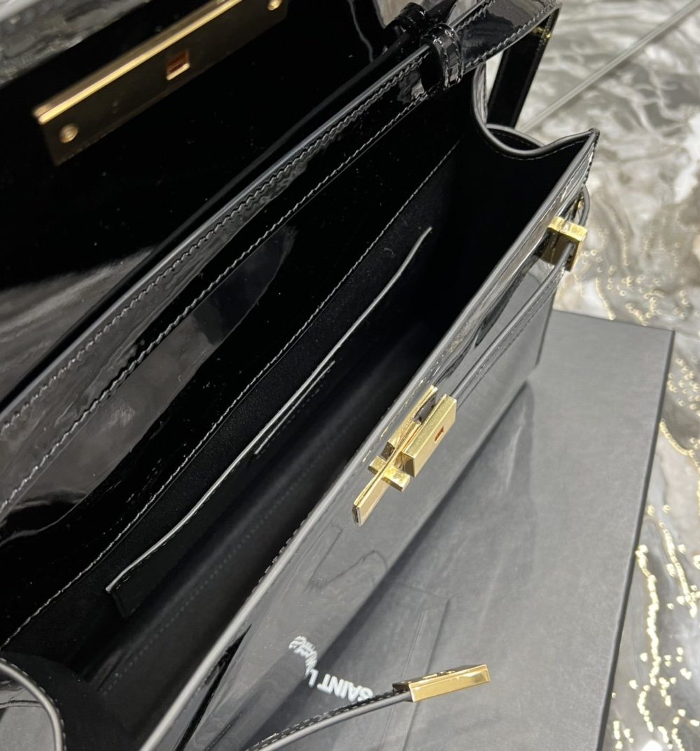 [REP 1:1] Saint Laurent Manhattan Shoulder Bag Black For Women 11.4in/29cm YSL