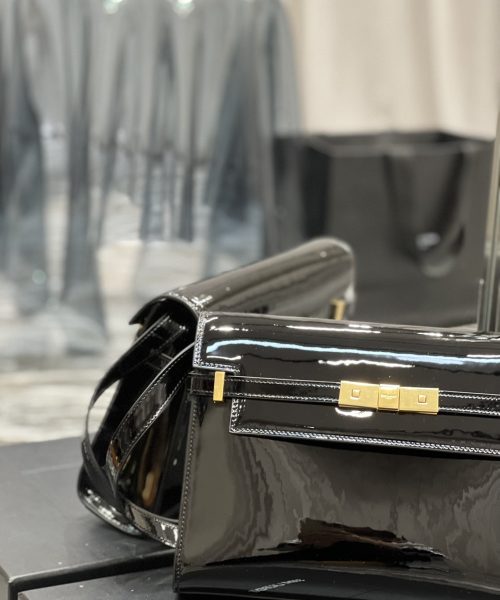 [REP 1:1] Saint Laurent Manhattan Shoulder Bag Black For Women 11.4in/29cm YSL