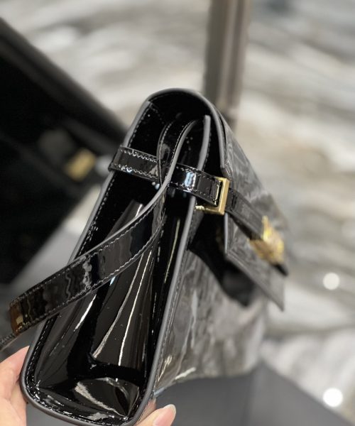 [REP 1:1] Saint Laurent Manhattan Shoulder Bag Black For Women 11.4in/29cm YSL