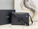 [REP 1:1] Saint Laurent Manhattan Shoulder Bag In-Shiny Black For Women 11.4in/29cm YSL 579271DND0J1000