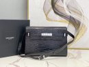 [REP 1:1] Saint Laurent Manhattan Shoulder Bag In-Shiny Black For Women 11.4in/29cm YSL 579271DND0J1000