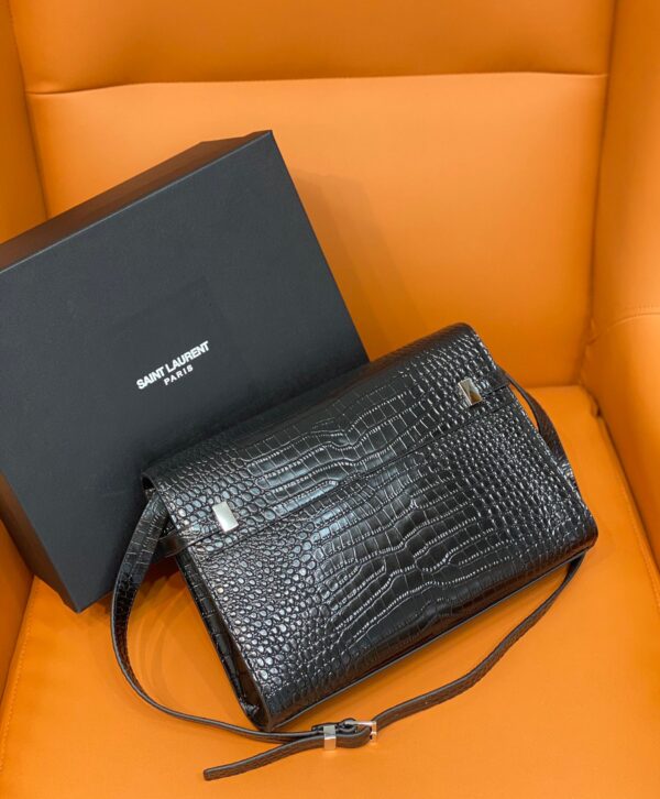 [REP 1:1] Saint Laurent Manhattan Small Shoulder Bag Black For Women 11.4in/29cm YSL 579271DND0J1000