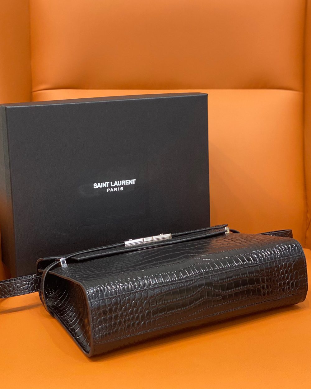 [REP 1:1] Saint Laurent Manhattan Small Shoulder Bag Black For Women 11.4in/29cm YSL 579271DND0J1000