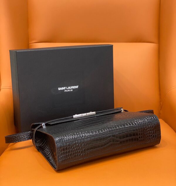 [REP 1:1] Saint Laurent Manhattan Small Shoulder Bag Black For Women 11.4in/29cm YSL 579271DND0J1000