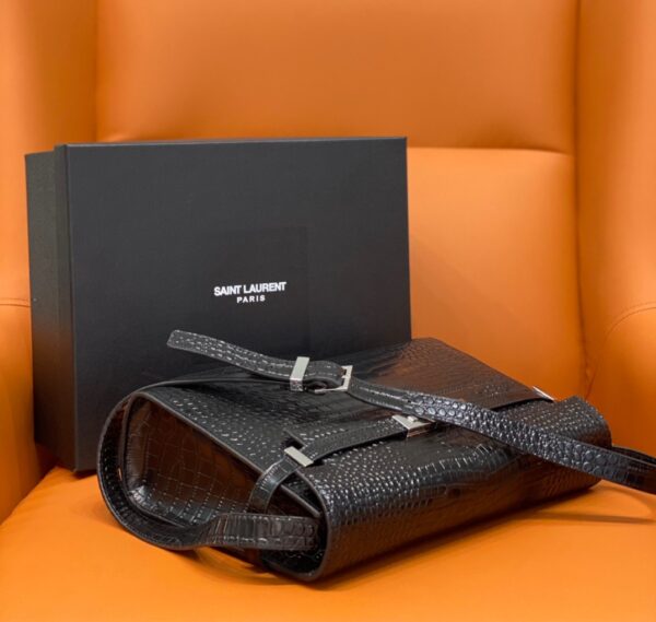 [REP 1:1] Saint Laurent Manhattan Small Shoulder Bag Black For Women 11.4in/29cm YSL 579271DND0J1000